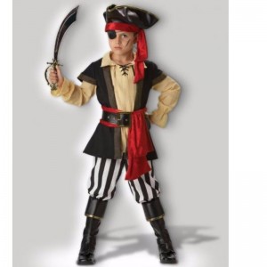 Pirate Cosplays Scundrel Teen Boy Halloween Костюми Black Red Boy