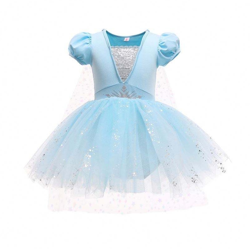 Деца малки бебешки дрехи момиче рокля принцеса Елза Снежанка принцеса Туту рокля за коледни партита за рожден ден