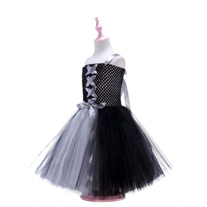 Encanto косплей костюм момиче рокля за карнавал Хелоуин принцеса парти дрехи цветя Ruffles дълга рокля момиче мирабел рокля