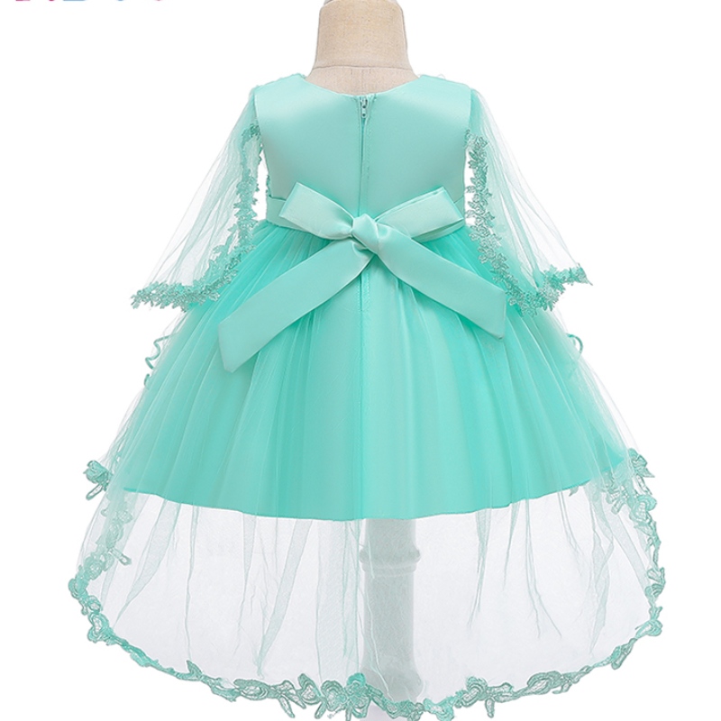 Ansoo New Design Gaze Shawl Dress Flower Childry \\\\ \'s tutu пола коледна партия вечерна рокля за малки момичета