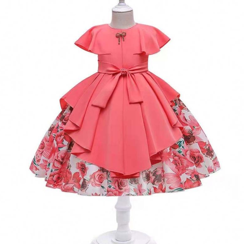 Baige Special Sale Little Girl Dress Baby Girl Ressions Leevelecess мека опростеност Desgin Frocks памучно бельо