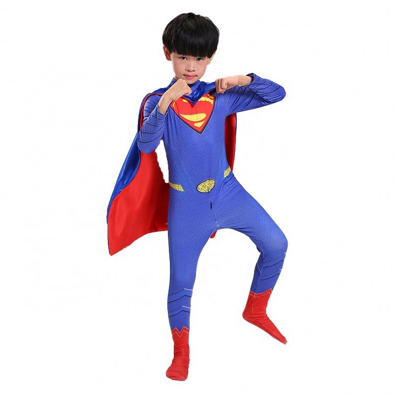 Телевизия&movie екшън фигура Хелоуин Косплей комбинезон аниме чорапогащи костюмите на супер човека с наметало