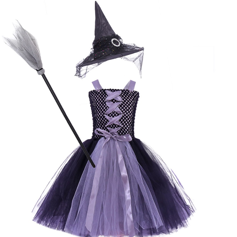 Amazon Hot Seller Novelities Child Classic\'s Classic Witch Costume Ress и шапка x-xxl