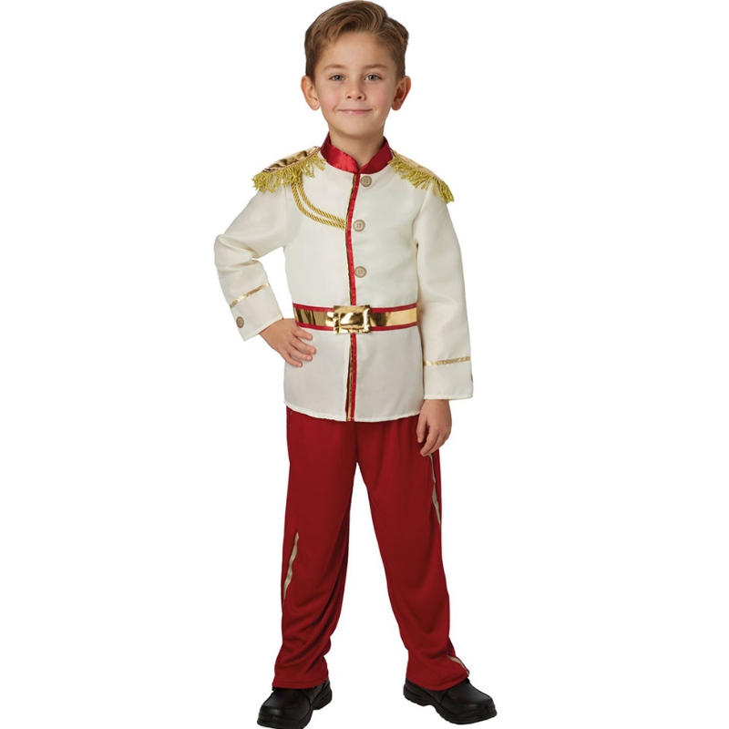 Принц Очарователен костюм Принц Облечете средновековен кралски принц костюм костюм за малко дете момчета на възраст 3-14 години